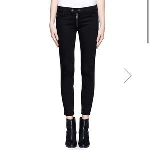 Elizabeth & James Vintage Black Johnny jeans